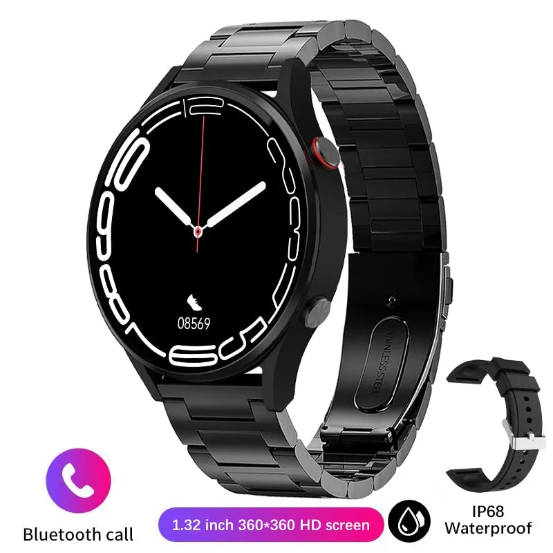 Smart Watch Men 1.32&#39;&#39; IPS Display Voice Calling 24H Health Monitor 240  Watch Faces 70  Sports Modes Watch For Galaxy Watch 4