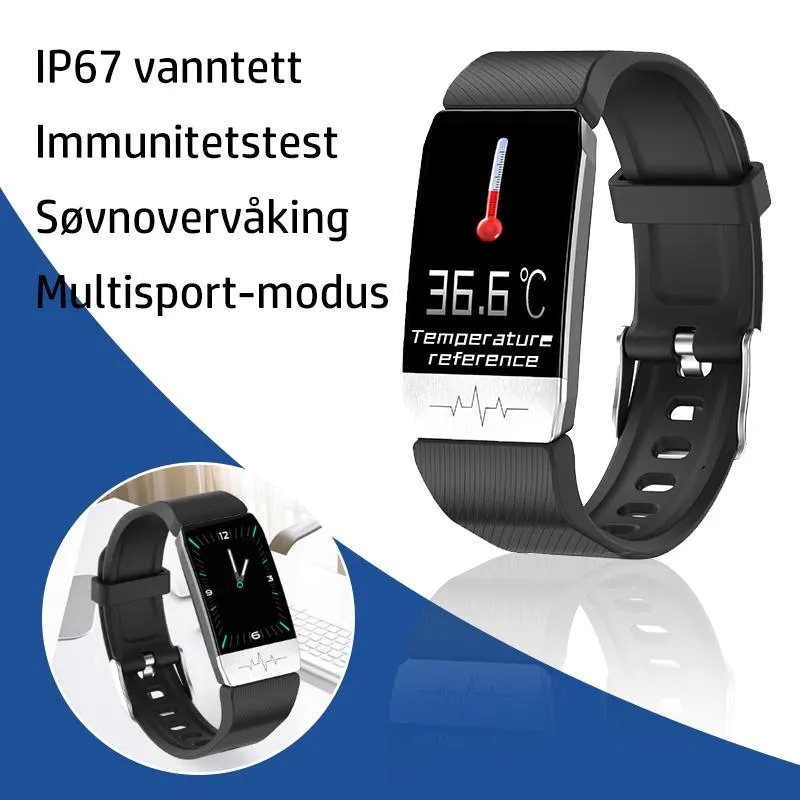 Smart watch with health monitoring and GPS