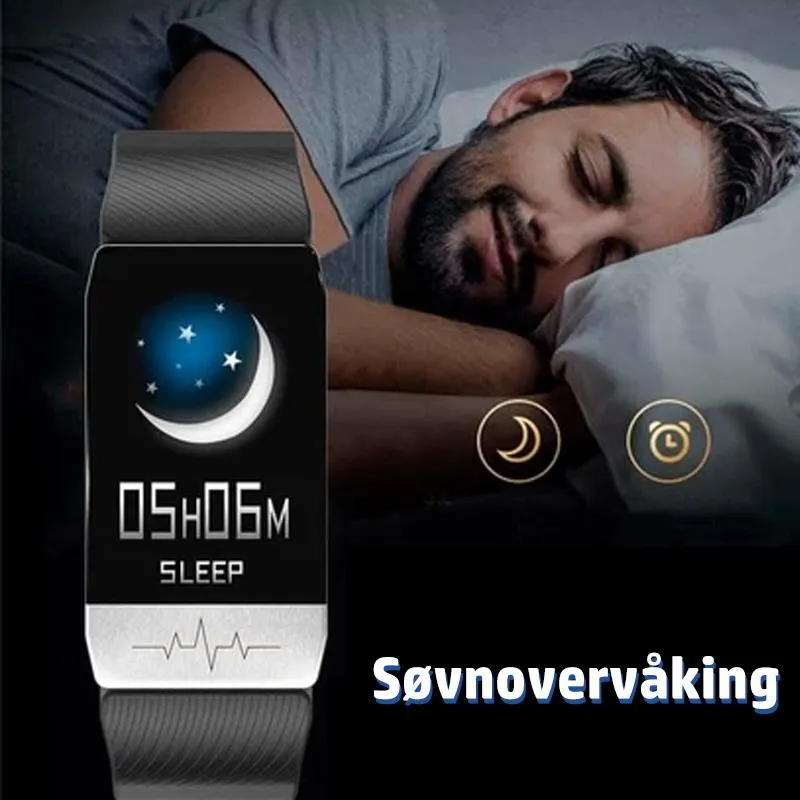 Smart watch with health monitoring and GPS