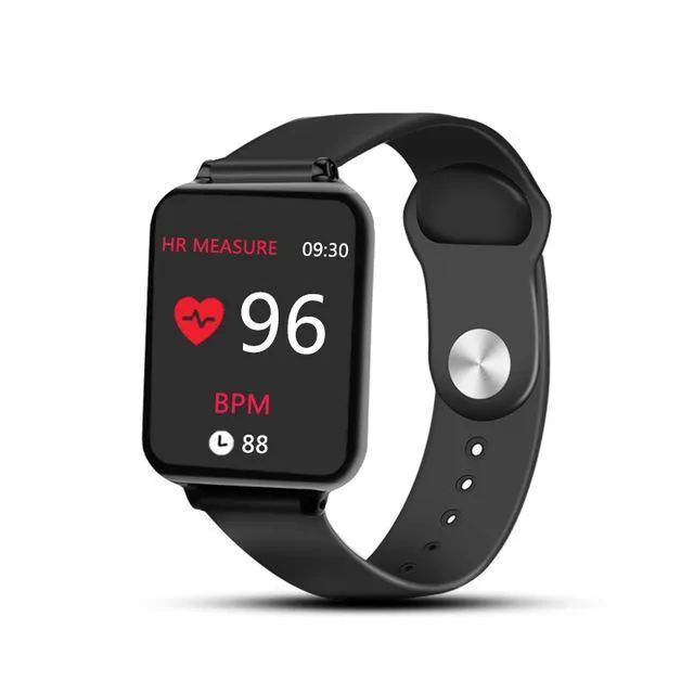 Smartwatch Heart Rate Monitor With Built In Blood Pressure Monitoring