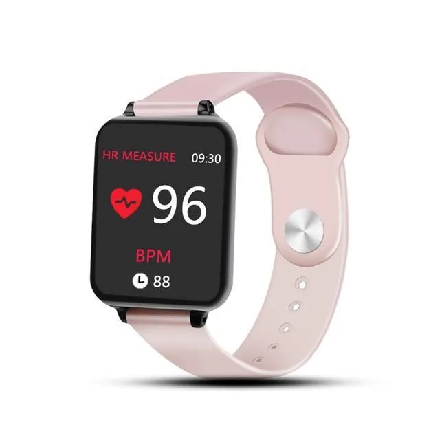 Smartwatch Heart Rate Monitor With Built In Blood Pressure Monitoring