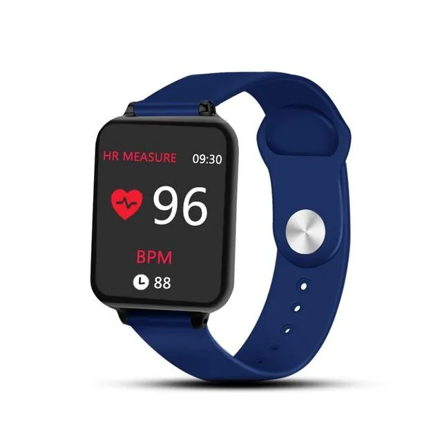 Smartwatch Heart Rate Monitor With Built In Blood Pressure Monitoring