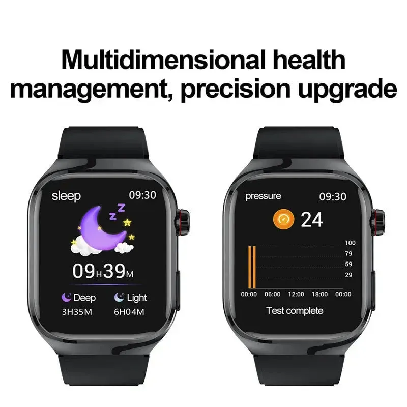 Smartwellness Pro® Ultimate Health Diagnosis Smart Watch - Blood Glucose Monitoring - One Click Micro Examination