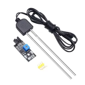 Soil Moisture Sensor Detector Module Soil Moisture Humidity Test Sensor with 1.3M Cable