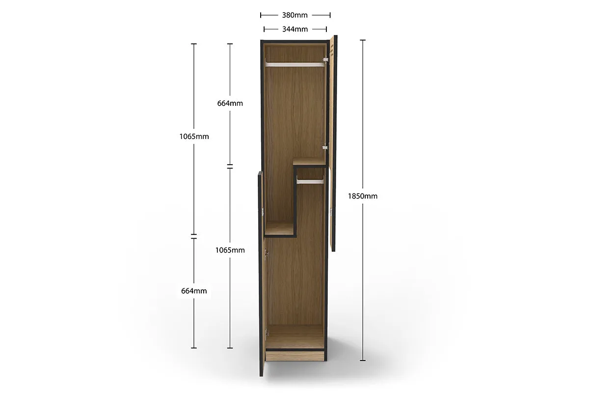 Sonic Step Door Melamine Locker