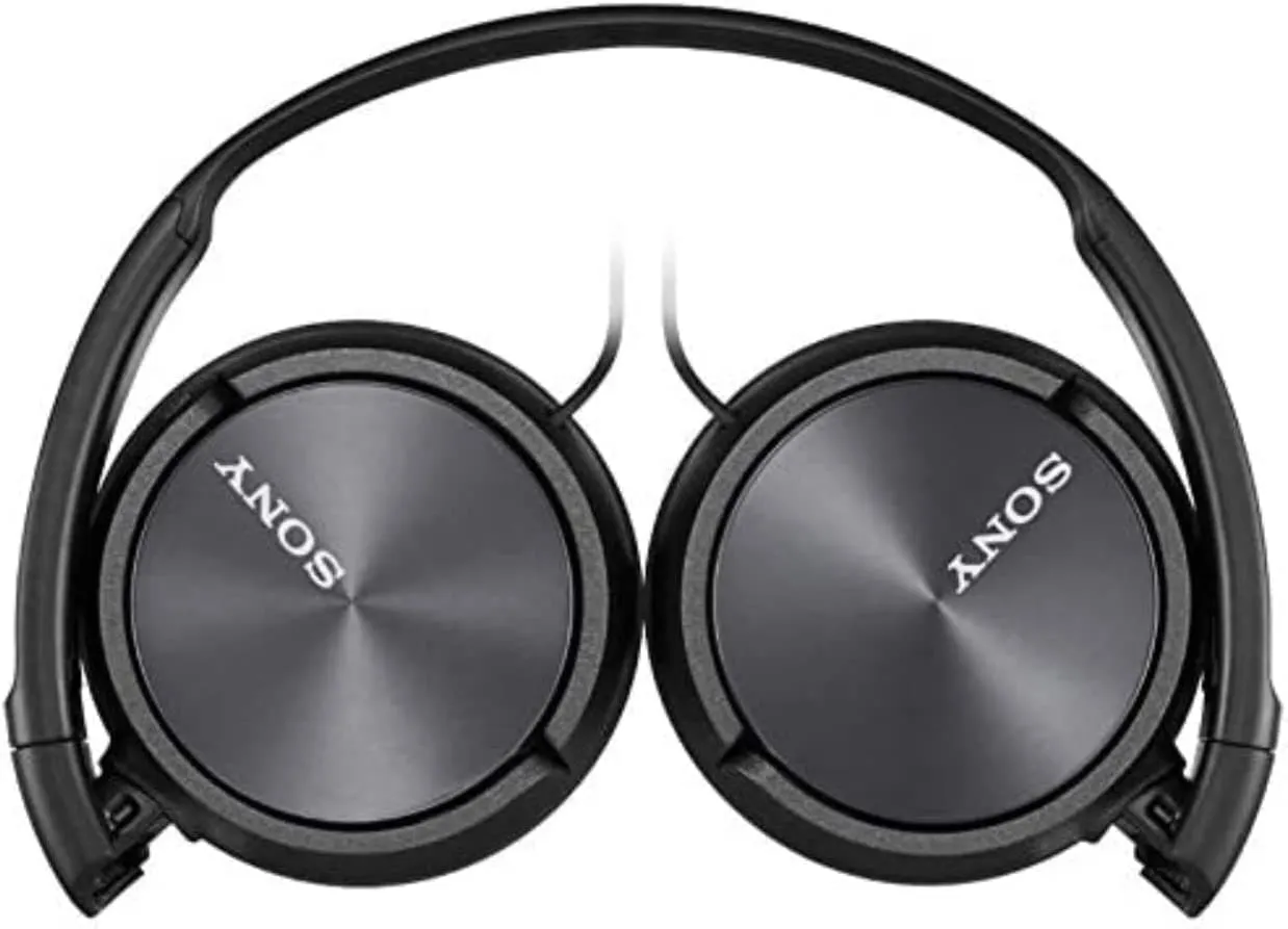 Sony MDR-ZX310 Foldable Headphones - Metallic Black