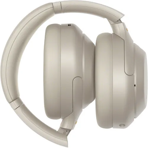 Sony WH-1000XM4 Wireless Noise-Canceling Over Ear Headphones (White)