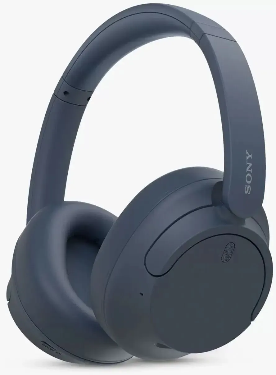 Sony WHCH720 Noise Cancelling Bluetooth Wireless On-Ear Headphones with Mic/Remote, Blue