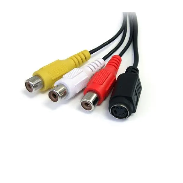 Startech.Com Usb Video Capture Adapter Cable, S-Video/Composite To Usb 2.0 Sd Video Capture Device Cable, Twain Support,