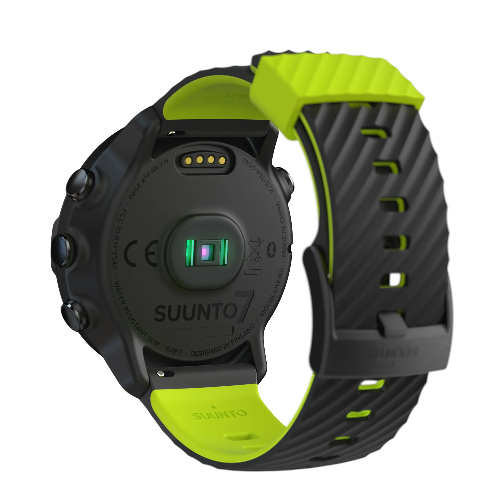 SUUNTO 7 Black Lime GPS Sports Smartwatch With Versatile Sports Experience (SS050379000)