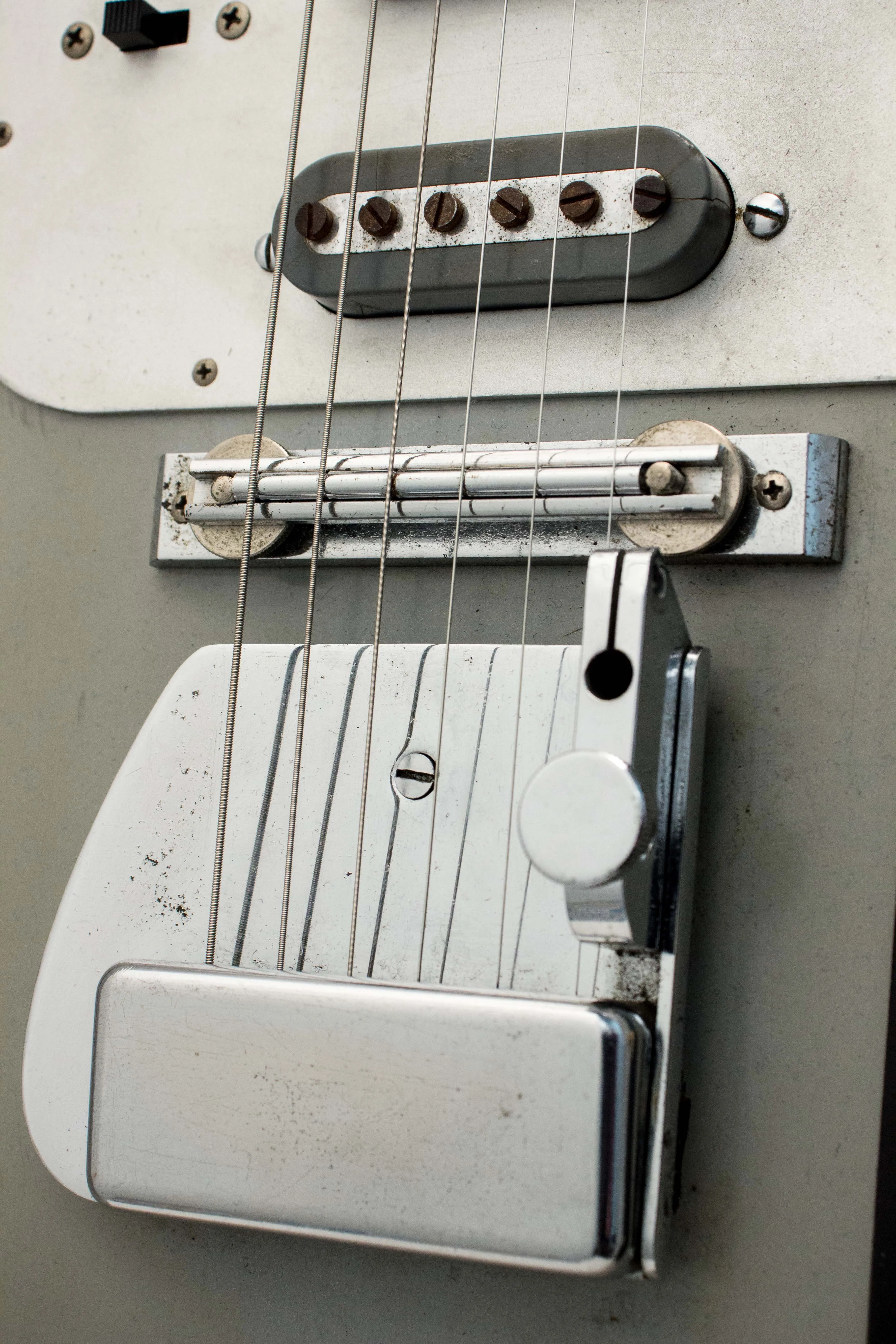 Teisco TG-64 Monkey Grip Grey 1964