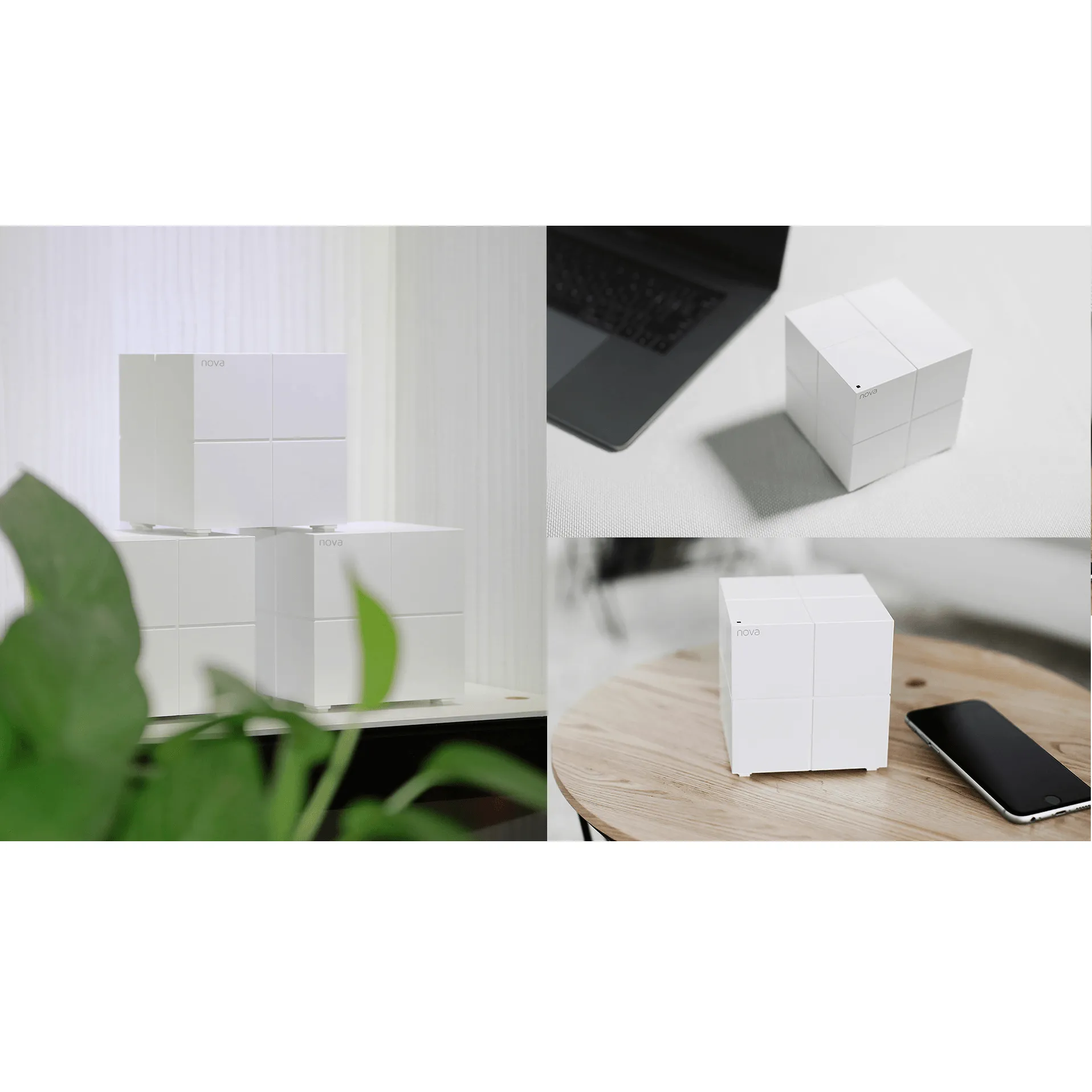 Tenda Nova MW6 3-pack Whole Home Mesh Router WiFi System AC1200