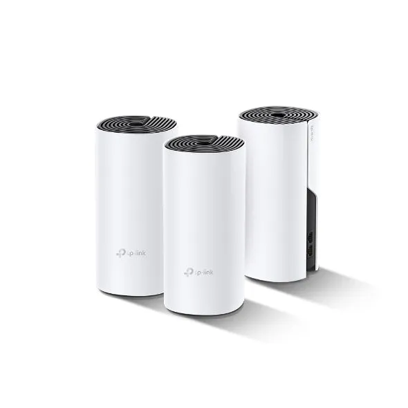 TP Link AC1200   AV1000 Whole Home Hybrid Mesh Wi-Fi System - Pack of 3 - White | DECOP93PACK