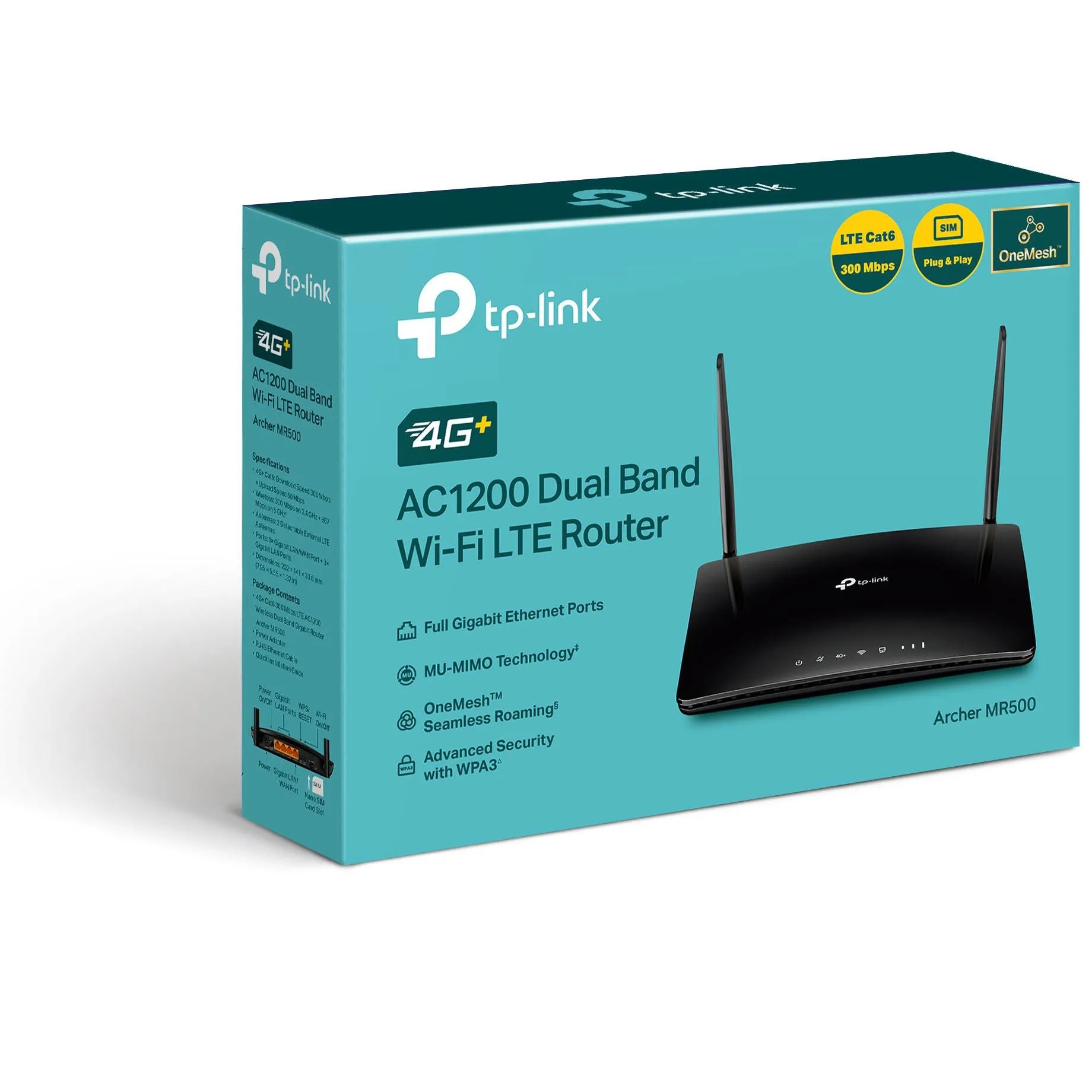 TP-Link Archer MR500  Wireless 4G  Cat6 AC1200 Dual Band Gigabit Router