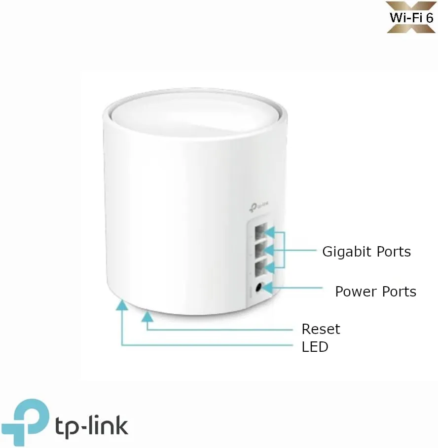 TP-Link Deco AX3000 Whole Home Wi-Fi Mesh System | DECOx50