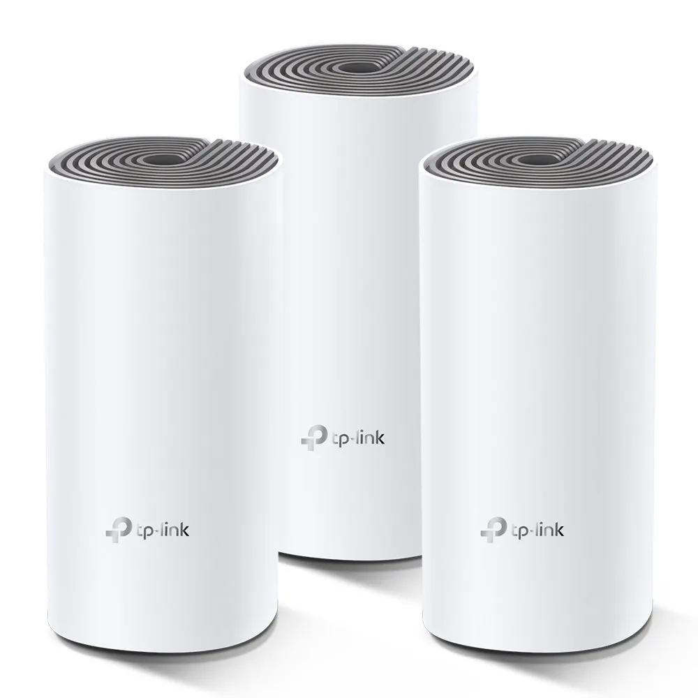 Tp-Link Deco E4 - Wi-Fi System - (3 Routers) - Mesh - Wi-Fi 5 - Dual Band (Pack Of 3)