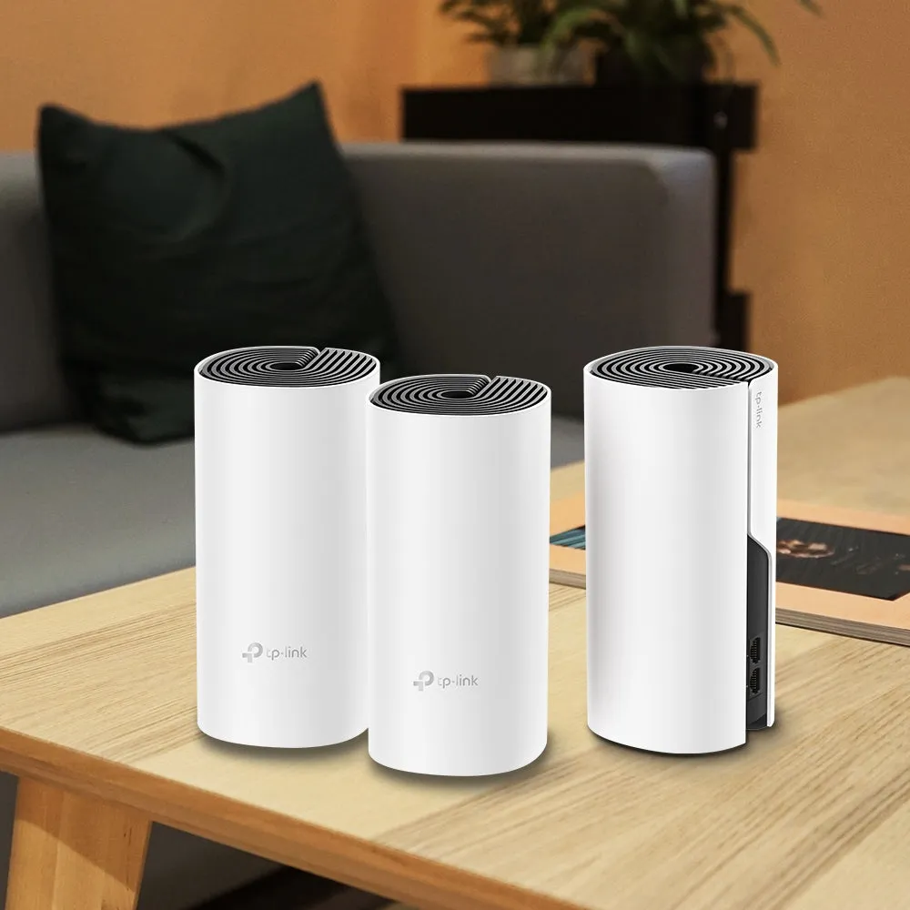 Tp-Link Deco M4 - Wi-Fi System - (3 Routers) - Mesh 1Gbe - Wi-Fi 5 - Dual Band