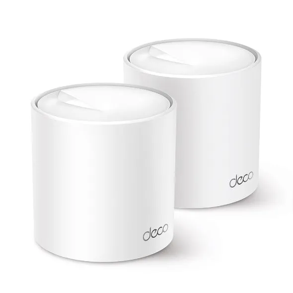 Tp-Link Deco X50 - Wi-Fi System - (2 Routers) - Mesh 1Gbe - Wi-Fi 6 - Dual Band