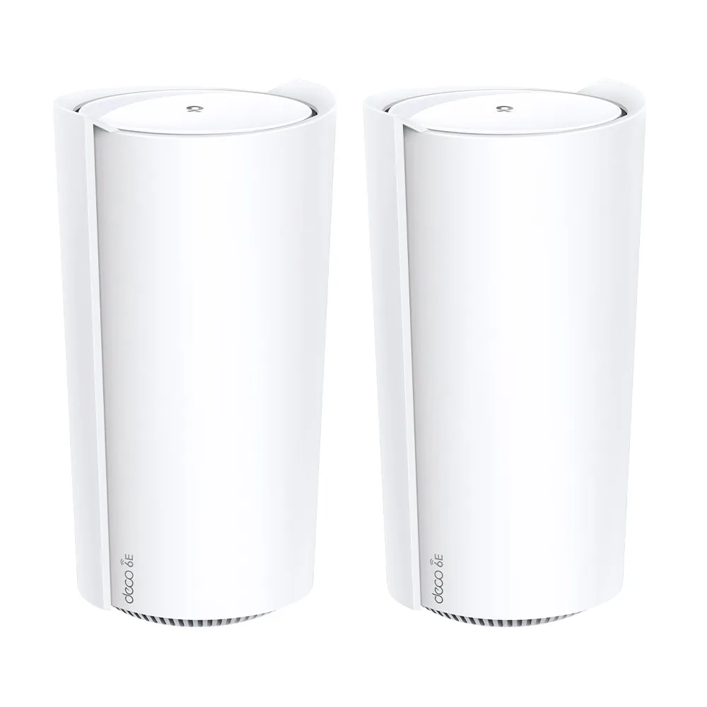 Tp-Link Deco Xe200 V1 - Wi-Fi System - (2 Routers) - Up To 6,500 Sq.Ft - Mesh 10Gbe - Wi-Fi 6E - Wi-Fi 6 - Multi-Band