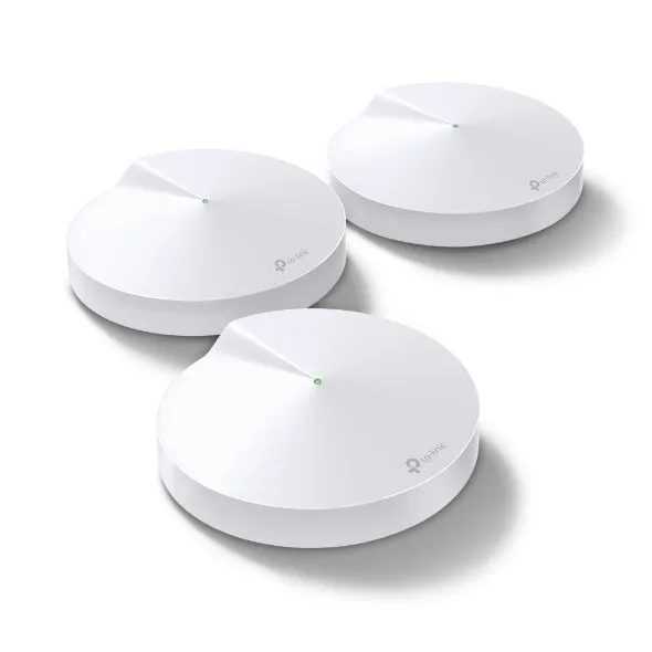 TP Link M9 Plus AC2200 Smart Home Mesh Wi-Fi System - Pack of 3 - White | DECOM93PACK