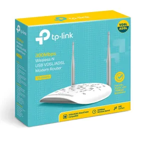 TP-LINK (TD-W9970) 300Mbps Wireless VDSL2/ADSL2  Modem Router, 4-Port, Dual WAN, USB