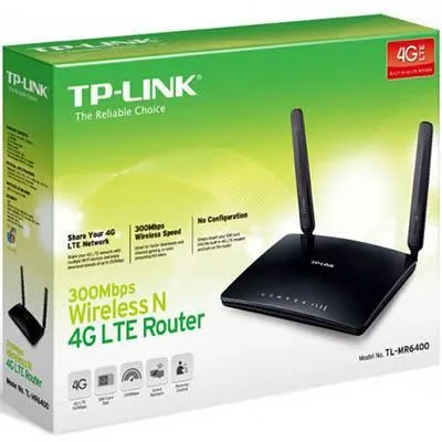 Tp-Link Tl-Mr6400 300Mbps Wireless N 4G Lte Router