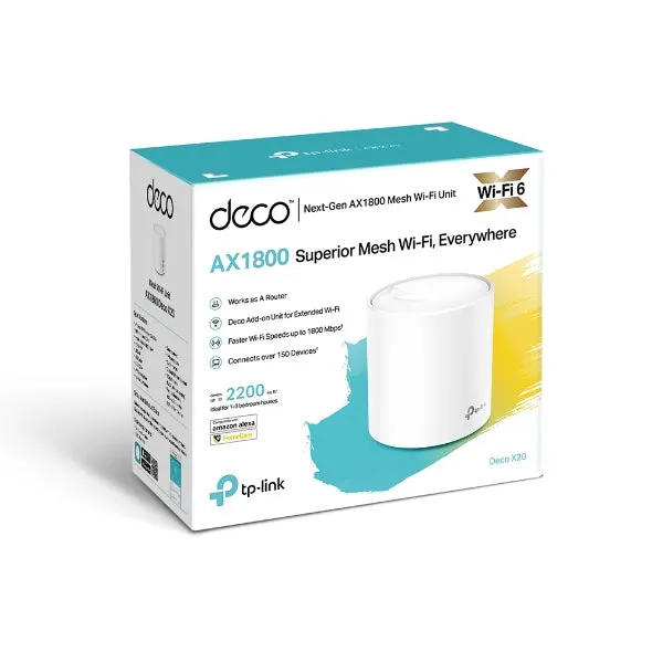 Tp-Link Wlan-System Deco X20 - Max. 1201 Mbit/S