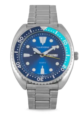 Valentino 20122309-BLUE BLUE RING-BLUE DL Stainless Steel Watch for Men