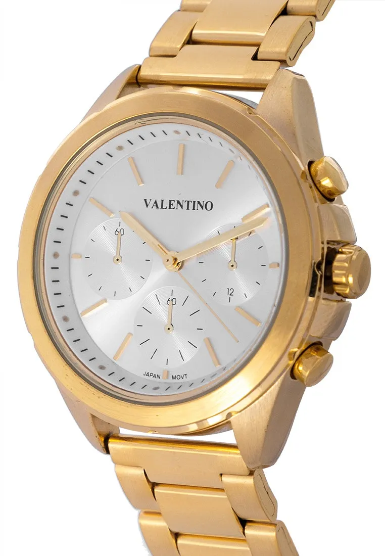 Valentino  20122357-SILVER DIAL Stainless Steel Strap Analog Watch for Women