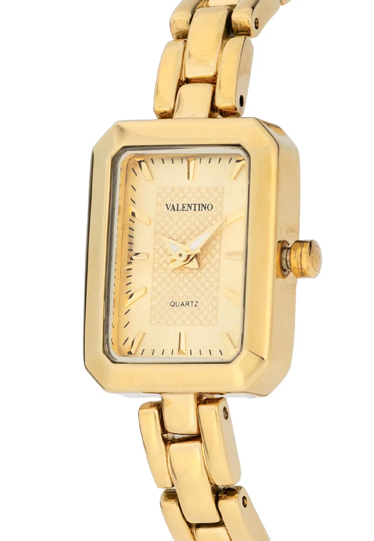 Valentino 20122443-GOLD DIAL Alloy Strap Analog Watch for Women