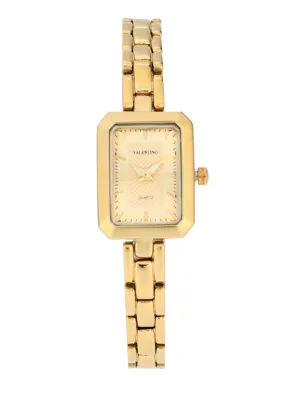 Valentino 20122443-GOLD DIAL Alloy Strap Analog Watch for Women