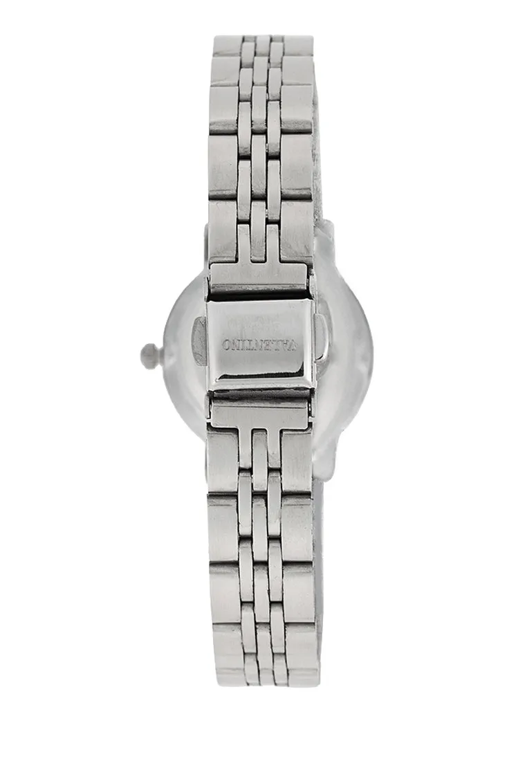 Valentino 20122449-SILVER DIAL Stainless Steel Strap Analog Watch for Women