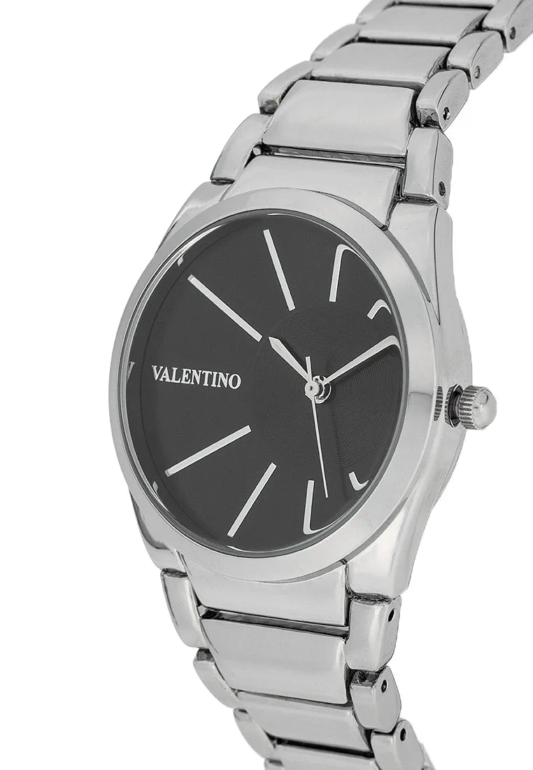 Valentino 20122462-BLACK DIAL Alloy Strap Analog Watch for Women