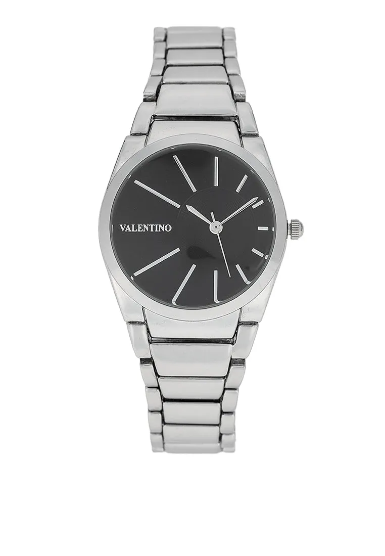 Valentino 20122462-BLACK DIAL Alloy Strap Analog Watch for Women