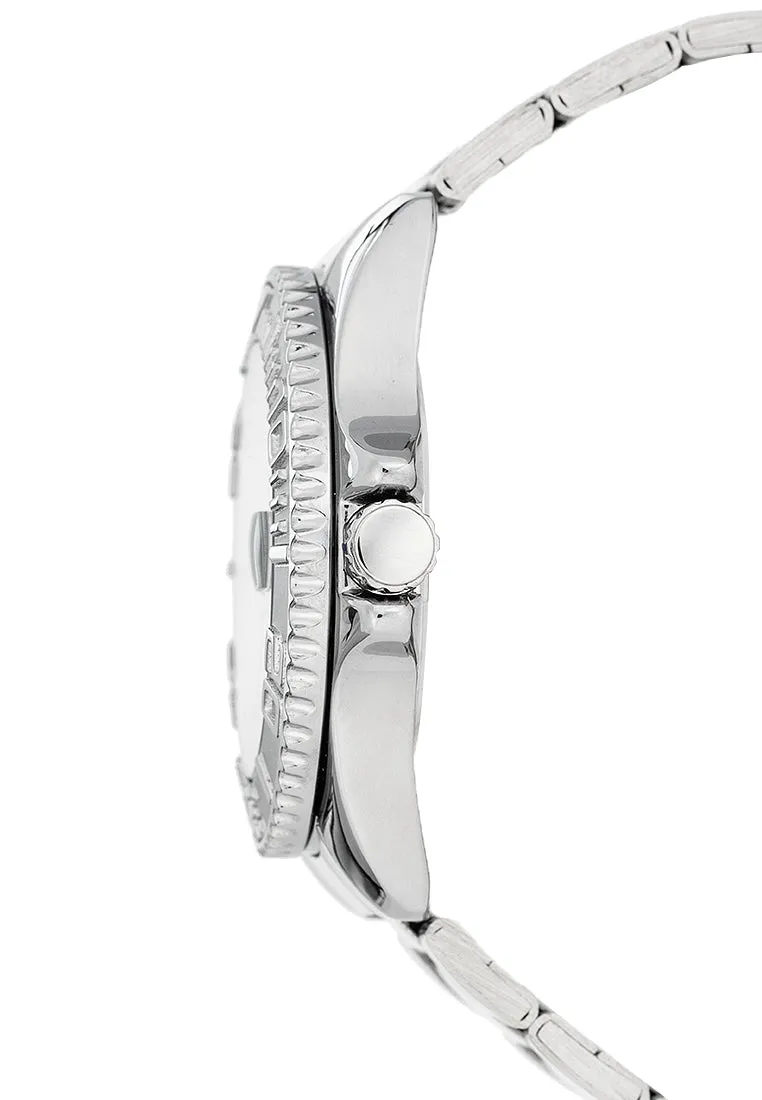 Valentino 20122465-WHITE DIAL Stainless Steel Strap Analog Watch for Men