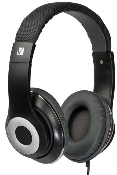 Verbatim Classic Stereo Headphones with Microphone - Black