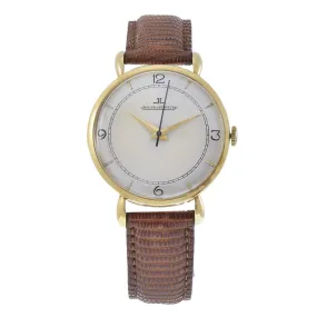 Vintage 1950's Jaeger-LeCoultre 18KT Yellow Gold Watch