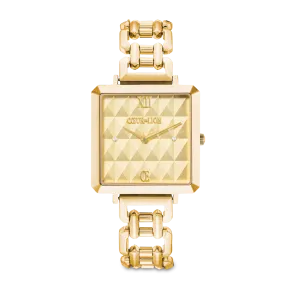 Watch Iconic Cube Spikes Statement Gold