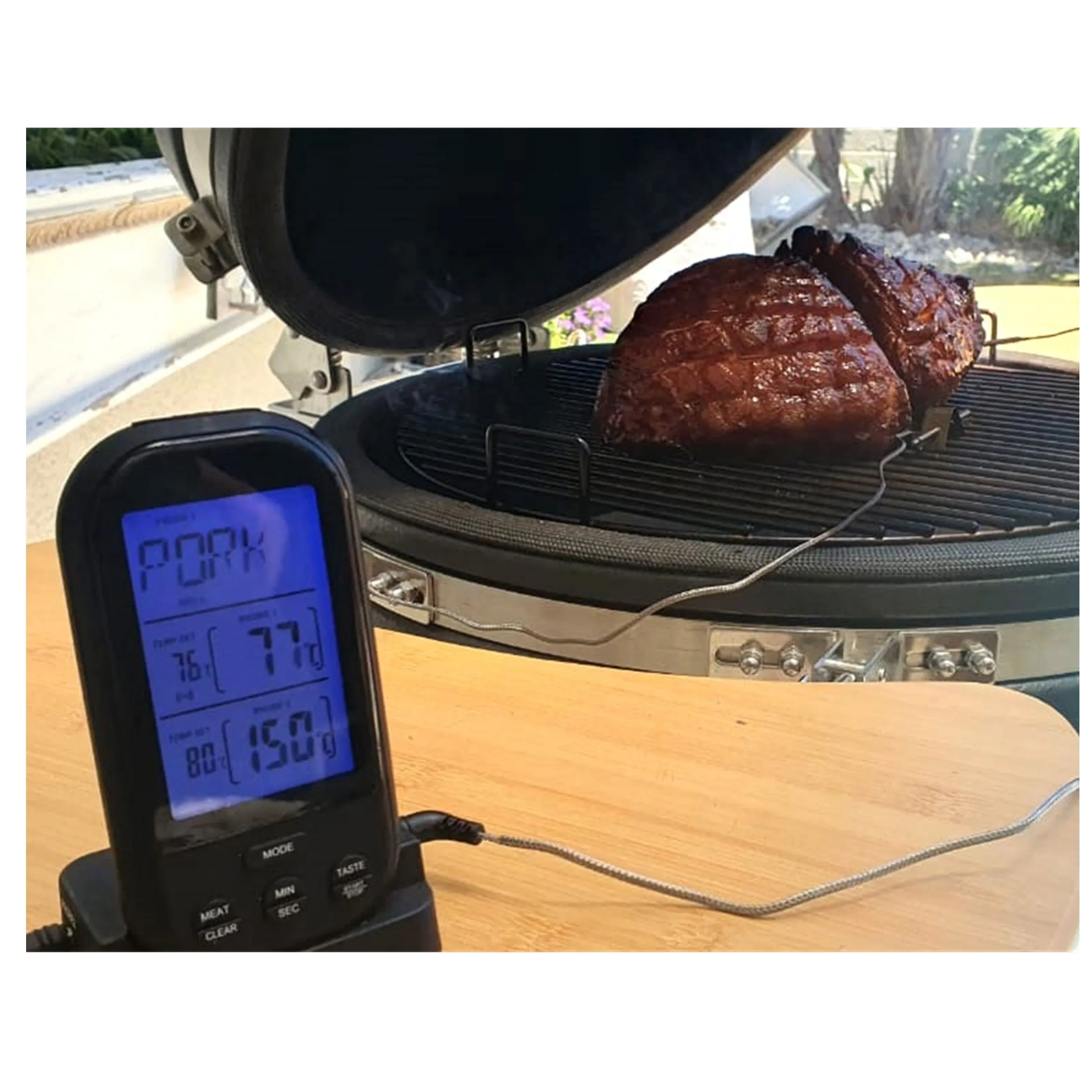 Wireless Dual Prong Digital Meat Thermometer