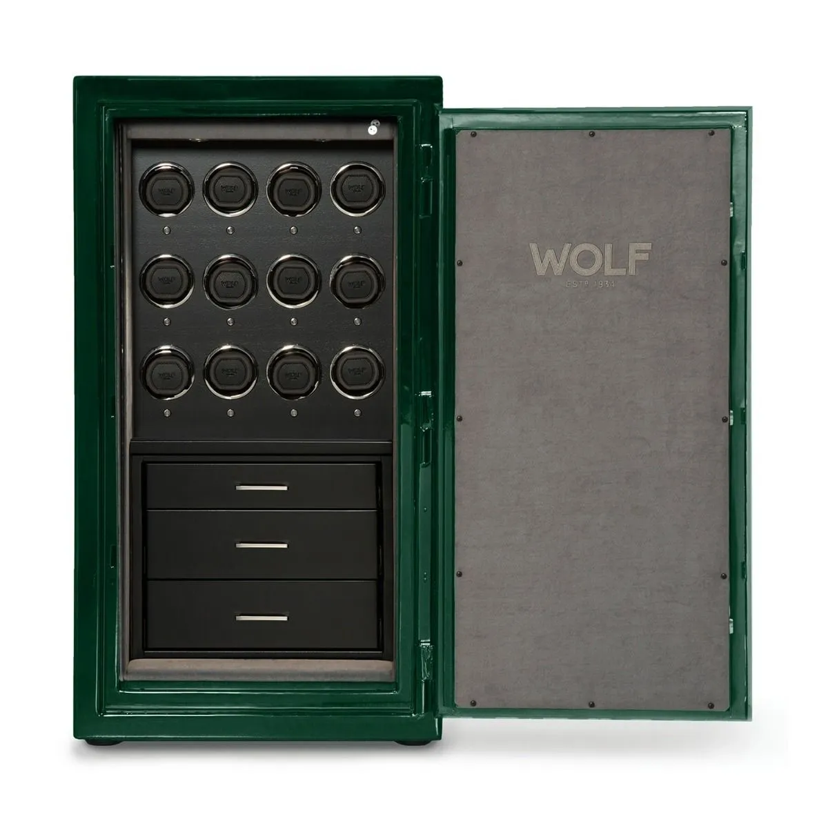 Wolf - Atlas 12-Unit Watch Winder Safe