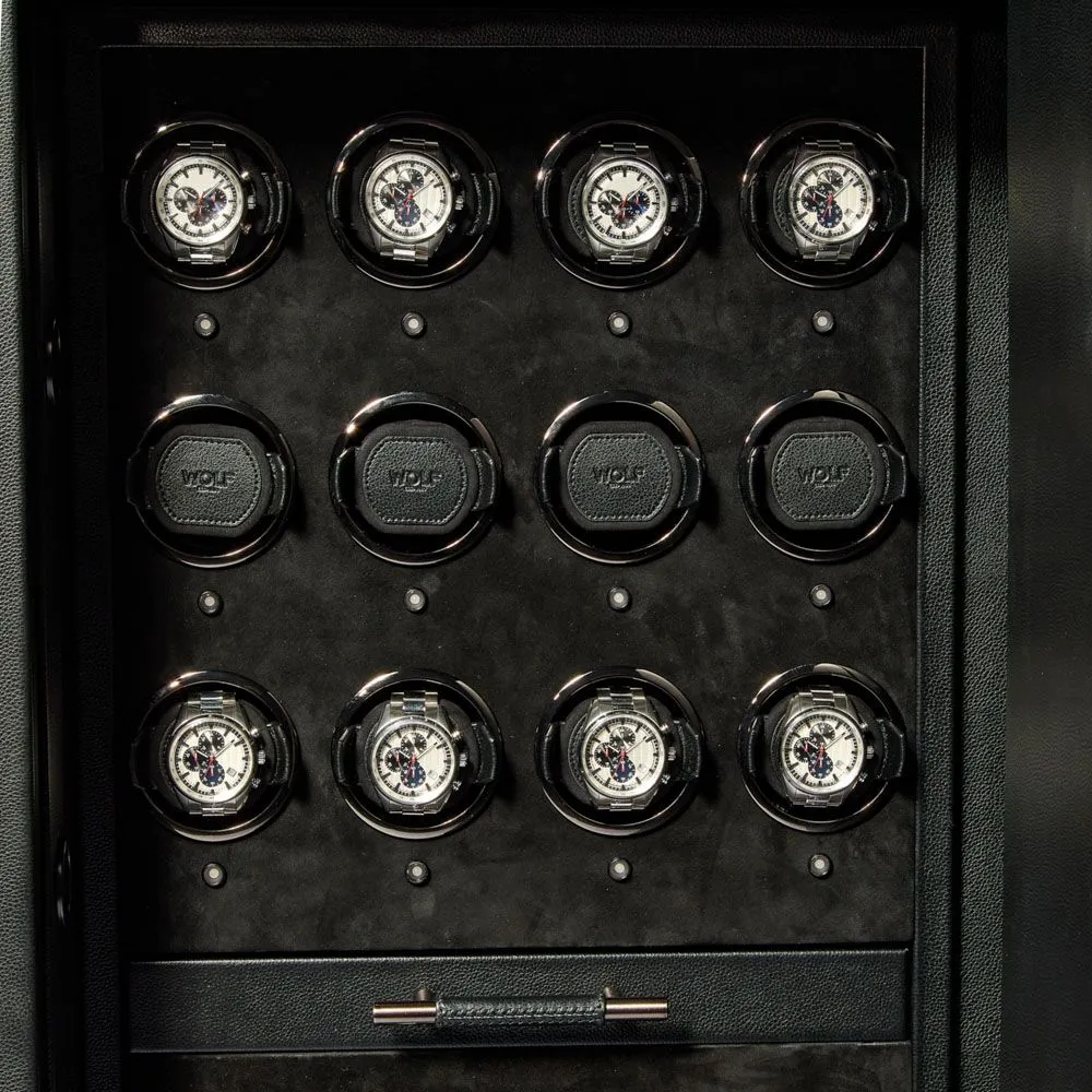 Wolf - Churchill 16-Unit Watch Winder Safe | 481602