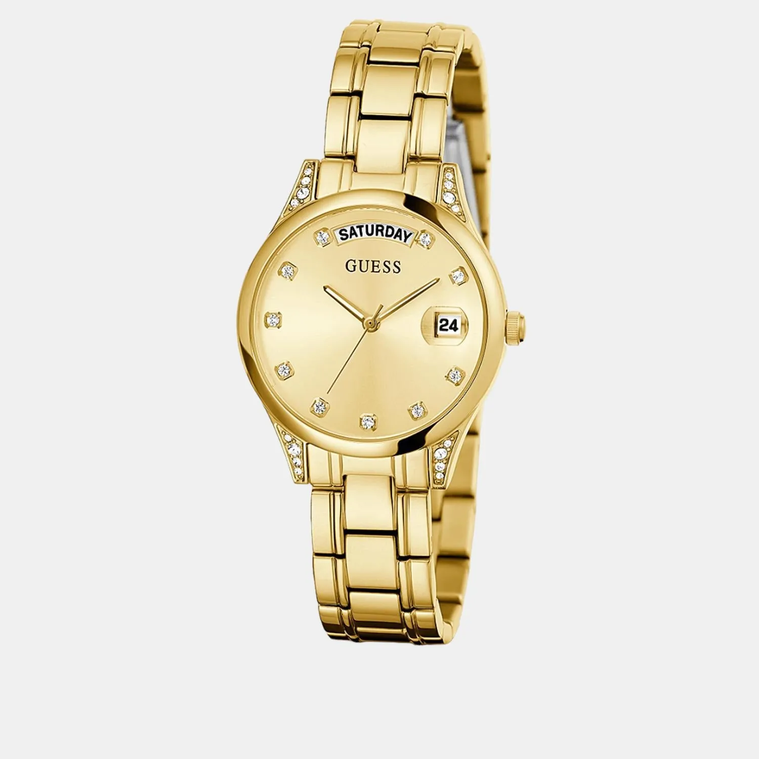 Women Analog Stainless Steel Watch GW0385L2