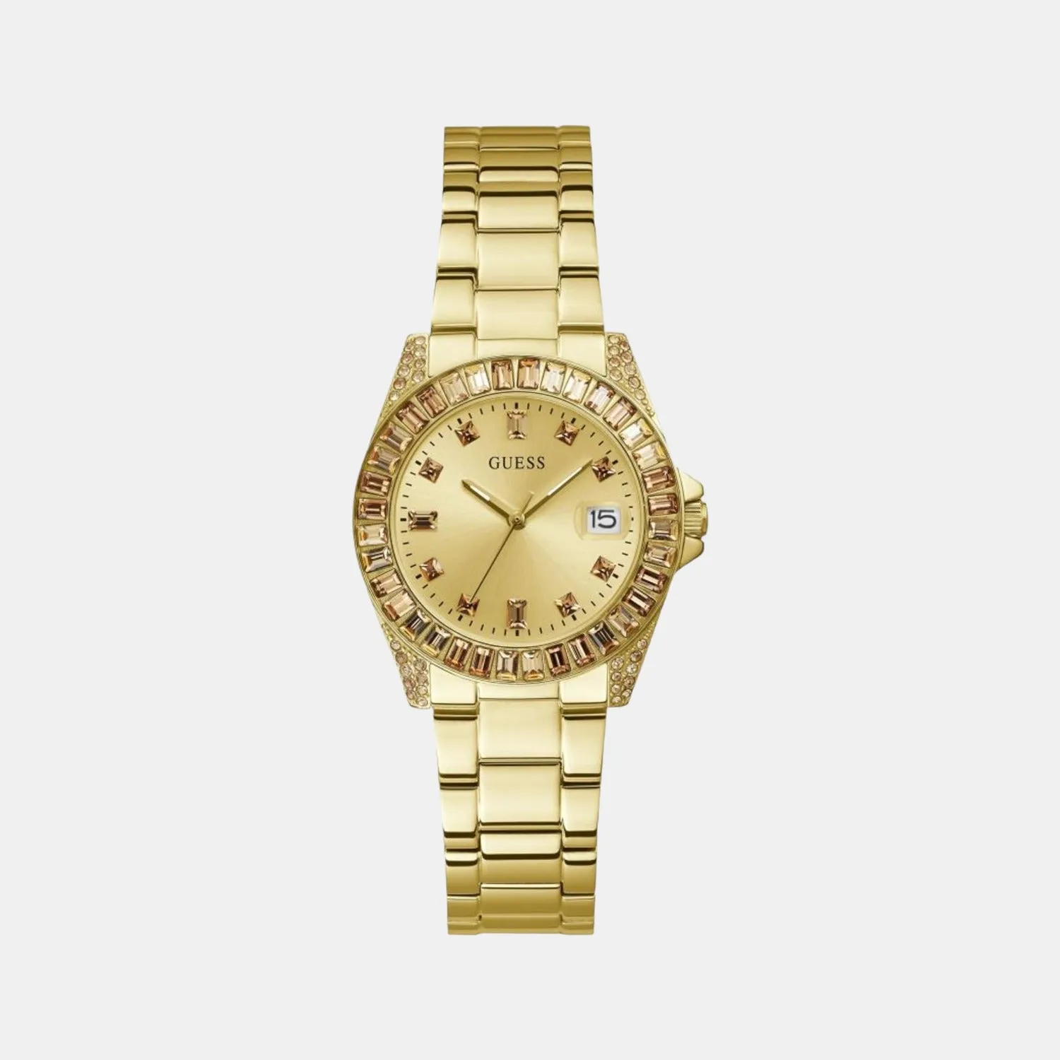 Women Gold Analog Stainless Steel Watch GW0475L1