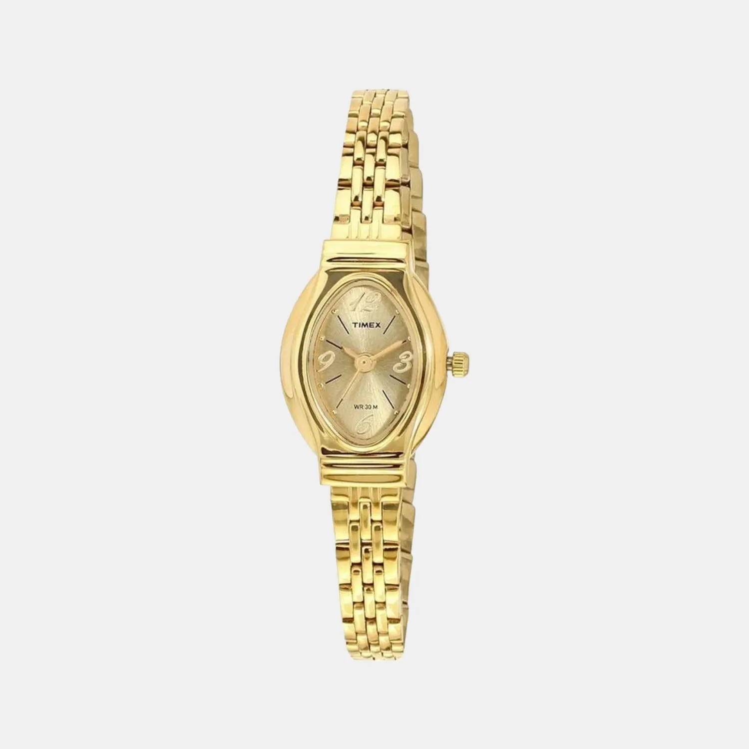 Women Gold Analog Stainless Steel Watch TW000JW24