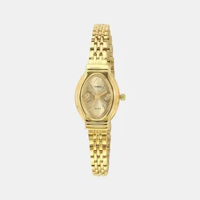 Women Gold Analog Stainless Steel Watch TW000JW24