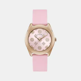 Women Pink Analog Silicon Watch GW0107L5