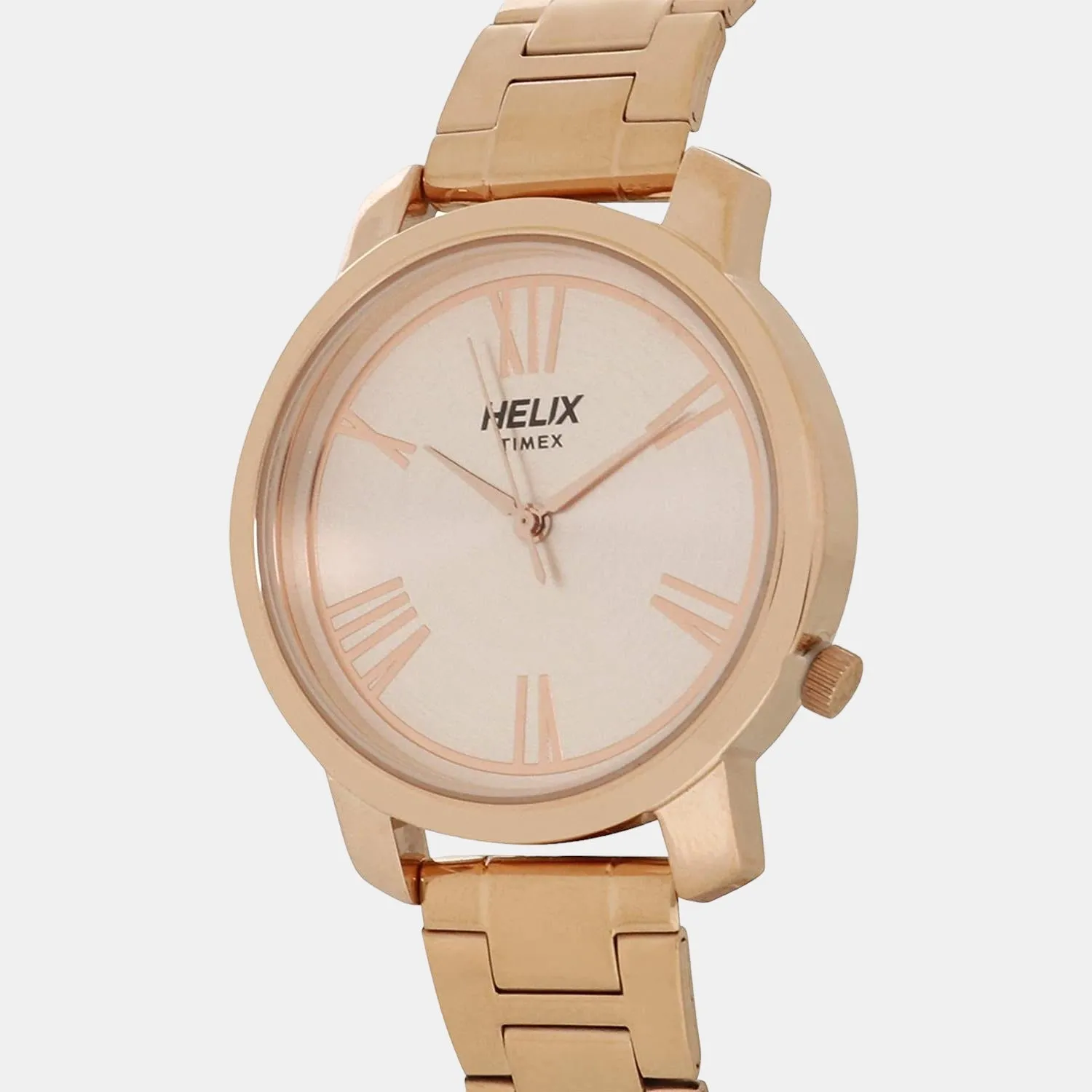 Women Rose Gold Analog Stainless Steel Watch TW032HL21