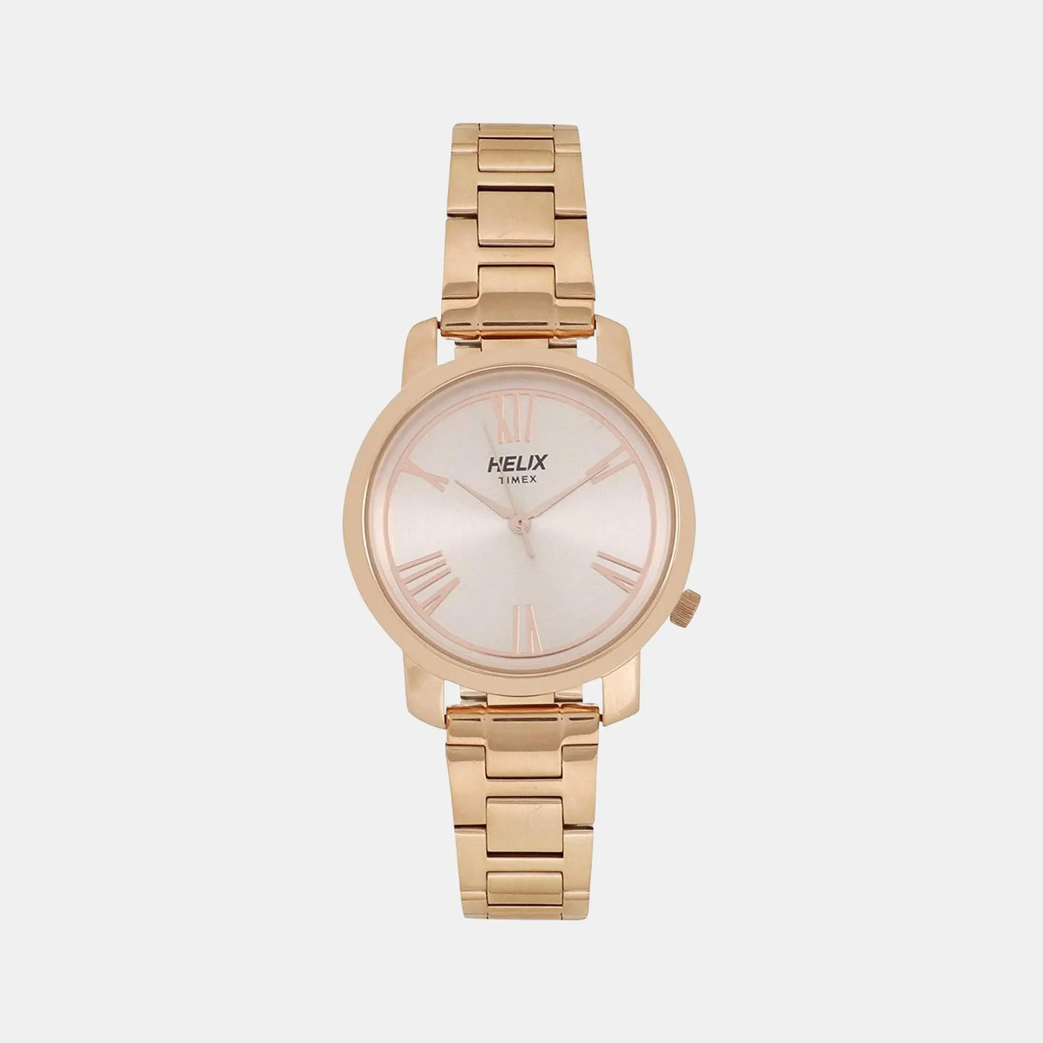 Women Rose Gold Analog Stainless Steel Watch TW032HL21