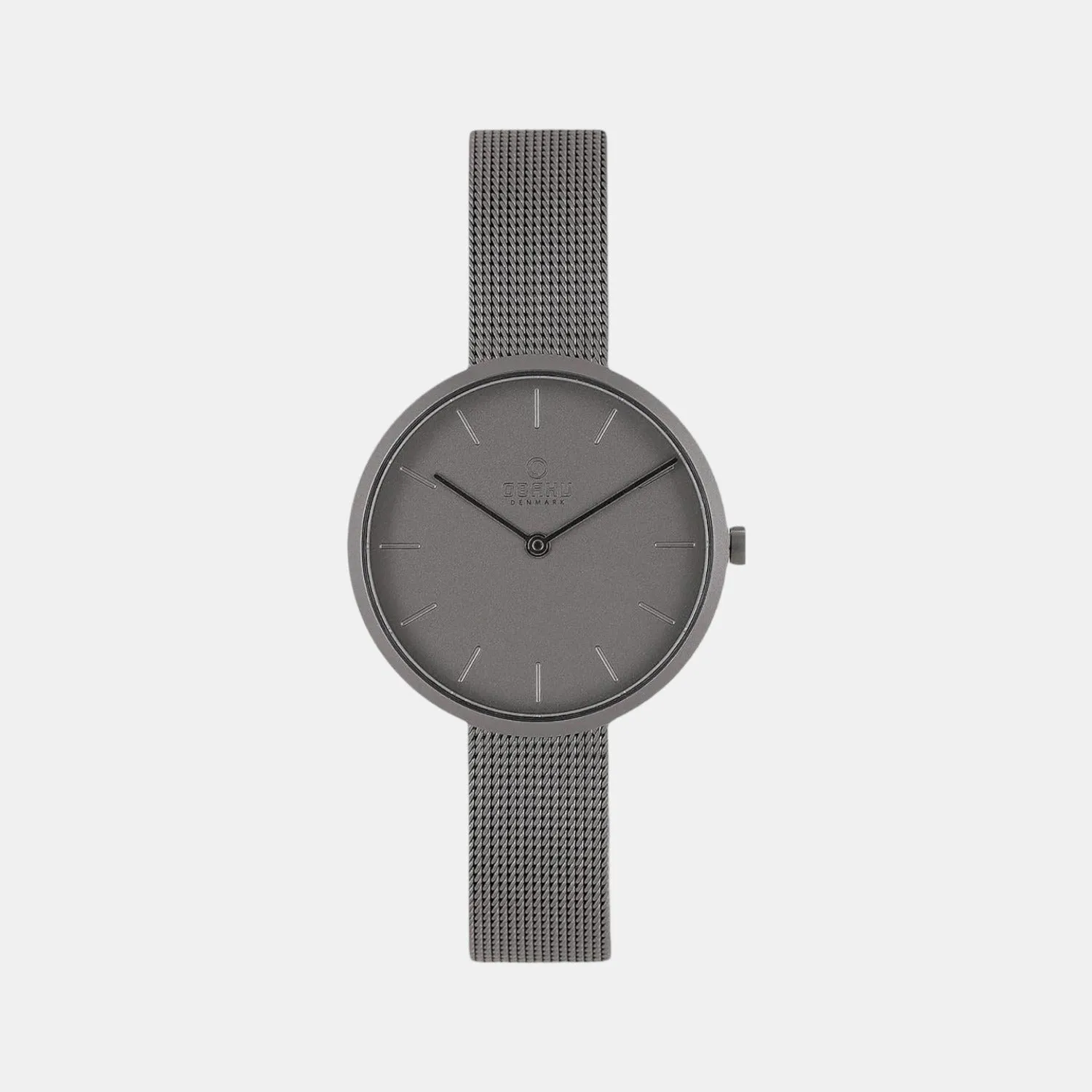 Women's Grey Analog Stainless Steel Watch V219LXUUMU