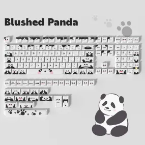 Womier Blushed Panda MAO Profile Dye-Sub PBT Keycap Set (137-Key )